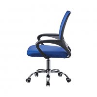Ергономичен офис стол с мека седалка C-KFC002, снимка 4 - Столове - 35147349