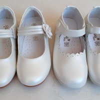 Бели Официални бебешки и детски обувки за Кръщене, снимка 9 - Бебешки обувки - 37684548