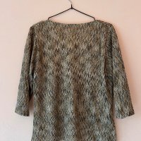 Бохо стил блуза с плетка и кожена връзка ❤️, снимка 5 - Блузи с дълъг ръкав и пуловери - 43839671