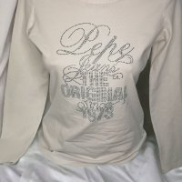 Разпродажба! Pepe Jeans дамска маркова блуза с дълъг ръкав,, M, снимка 1 - Блузи с дълъг ръкав и пуловери - 36618787