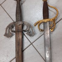 Два средновековни меча Толедо,меч,сабя,рапира,шпага, снимка 4 - Антикварни и старинни предмети - 43295684