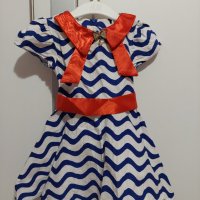 Рокля за момиче на 1 година (80см), снимка 1 - Бебешки рокли - 43791475