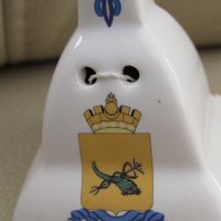  Порцеланова камбанка-8.5 см-сувенир от Улан Уде-Русия, снимка 5 - Колекции - 32321171