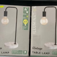 Мраморна лампа TABLE LAMP, снимка 2 - Настолни лампи - 39063779