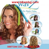 Hair WavZ комплект големи ролки за коса за красиви и буйни къдрици, снимка 2 - Други - 26991891
