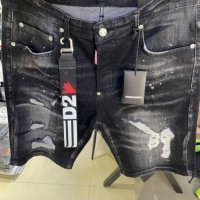 Мъжки къси дънки висок клас Dsquared , снимка 7 - Дънки - 40239626