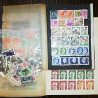 Пощенски марки с класьори, снимка 1 - Филателия - 28175435