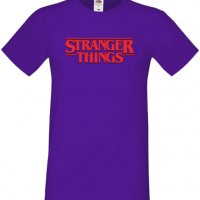 Мъжка тениска Stranger Things Logо,Филм,Сериал,, снимка 11 - Тениски - 37568267