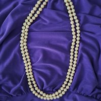 Винтидж перлен гердан, снимка 3 - Антикварни и старинни предмети - 38622158