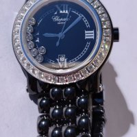 Дамски луксозен часовник Chopard  Happy Sport&Diamonds HIGH-TECH CERAMICS SCRATCH PROOF , снимка 18 - Дамски - 32440776