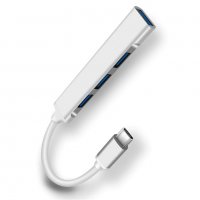 Type-C To USB 3.0 Хъб HUB за Lenovo Macbook HP смартфони и др., снимка 6 - Кабели и адаптери - 35237232