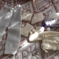 Детски  и бебешки плетени дрехи , снимка 12 - Детски комплекти - 42936270