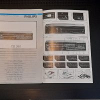 Philips CD 380 cd player плеър DAC TDA 1543, снимка 6 - Други - 44002922