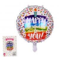 Балон "Happy Byrthday", снимка 6 - Декорация за дома - 37789619