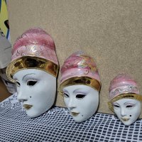 Венециански маски , снимка 3 - Декорация за дома - 43903585