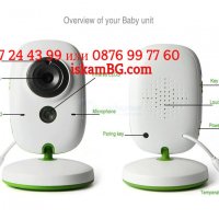 НОВ Безжичен видео бебефон за детска стая | Бебефон с камера БЕЗ ИНТЕРНЕТ и БЕЗ WiFi - код 3775, снимка 13 - Бебефони - 38379814