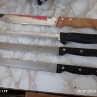4 броя маркови ножове, снимка 1 - Прибори за хранене, готвене и сервиране - 43633524