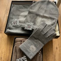 Шапка , шал , ръкавици - подаръчен комплект Sigel Германия в три цвята, снимка 1 - Шалове - 38665122