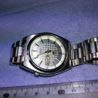 SEIKO 5 QUARTZ 21 JEWELS MADE in JAPAN Японски МАРКОВ МЪЖКИ ЧАСОВНИК СЕЙКО 5 - ФУНКЦИОНИРАЩ 37499, снимка 18 - Мъжки - 43321058