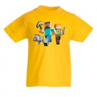 Детска тениска майнкрафт Minecraft 1, снимка 2 - Детски тениски и потници - 32697681