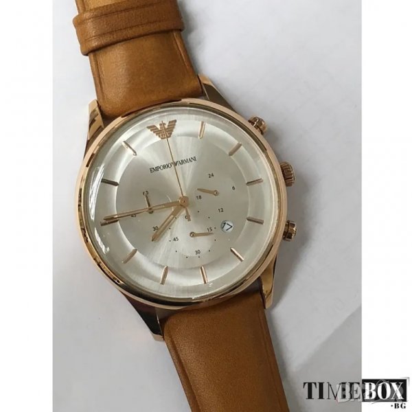 Emporio Armani AR11043 Lambda Chronograph. Нов мъжки часовник, снимка 1