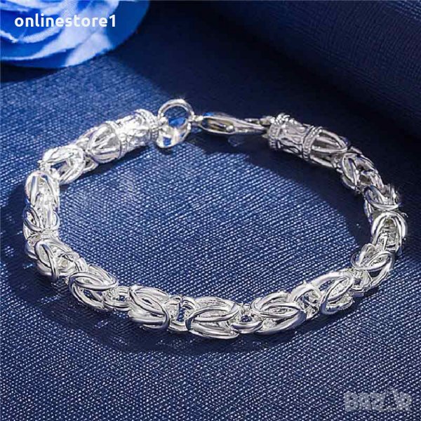 Сребърна гривна 925 - Венета Код: BGRX124, снимка 1