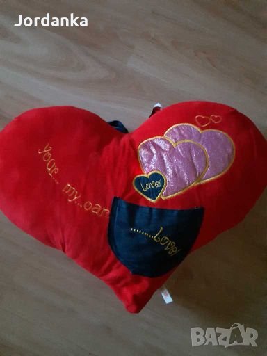 Плюшено сърце  за св. Валентин , снимка 1