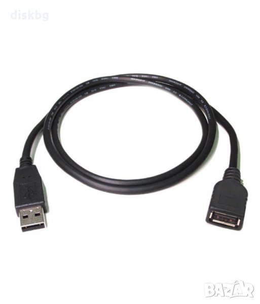 Нов кабел USB M на USB F, 3 метра удължител, снимка 1