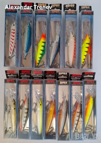 Воблери Rapala BMAG 11, снимка 1
