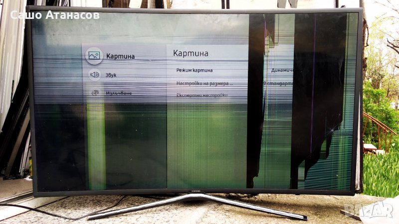 SAMSUNG UE49M6302 (Curved) със счупена матрица ,BN44-00872D ,BN41-02575B ,TT4851B02-2-C-3 ,WCM730Q, снимка 1