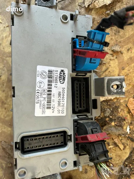 body comfort module Fiat Alfa Romeo 51786512, снимка 1