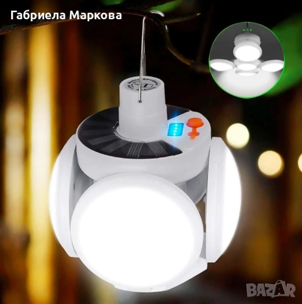 Енергоспестяваща LED лампа – футболна топка, снимка 1