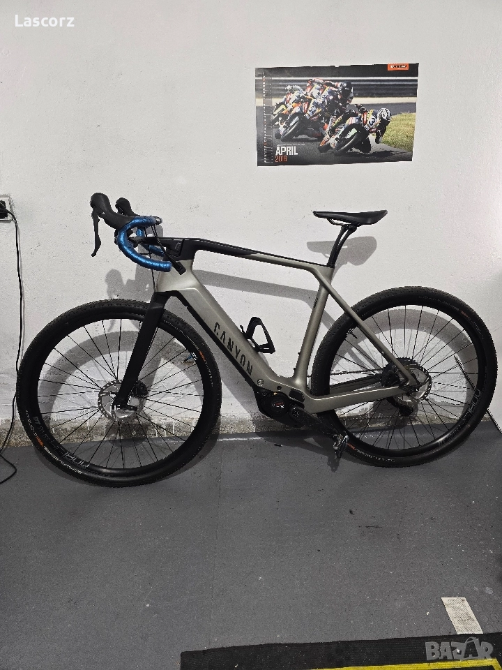 карбонов електрически гравел Canyon bosch performance line cx , снимка 1
