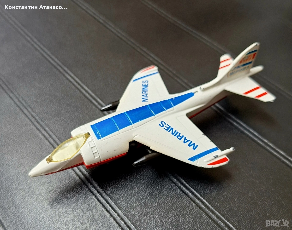 Метален самолет MATCHBOX 1980г., снимка 1