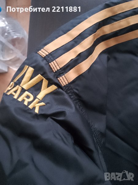 Adidas Ivy Park Black Gold Unisex Яке ХХЛ, снимка 1
