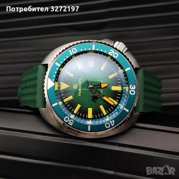PARNSPRE автоматичен часовник за гмуркане, 300 M, стъкло сапфир, японски мехнизъм NH35A, снимка 1