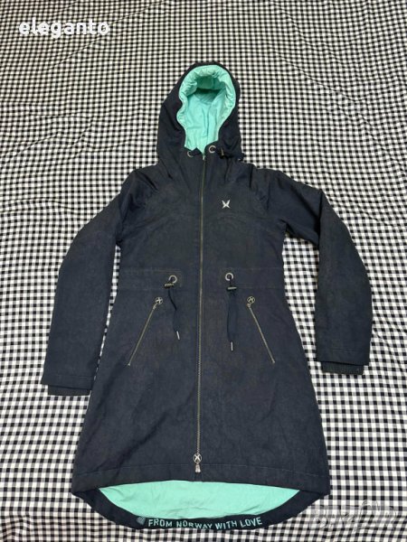 Kari Traa дамско изолирано дълго яке размер М, снимка 1