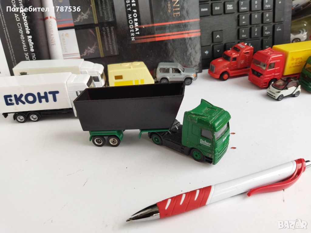 Малки колички Рено ,мерцедес  и камиончета, снимка 1