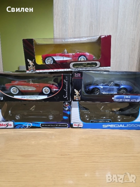 Модели на Chevrolet (1:18), снимка 1