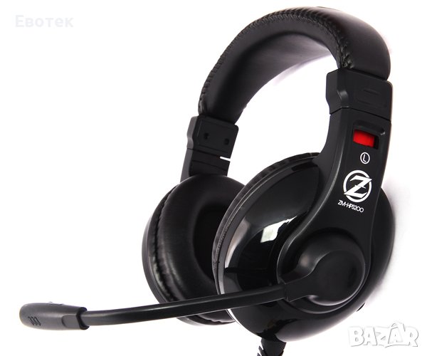 Слушалки с микрофон Zalman ZM-HPS200 Геймърски Тип On Ear, снимка 1