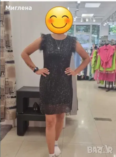 Чисто нова черна рокля, снимка 1