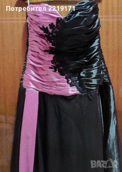 Сатенена официална рокля. , снимка 1