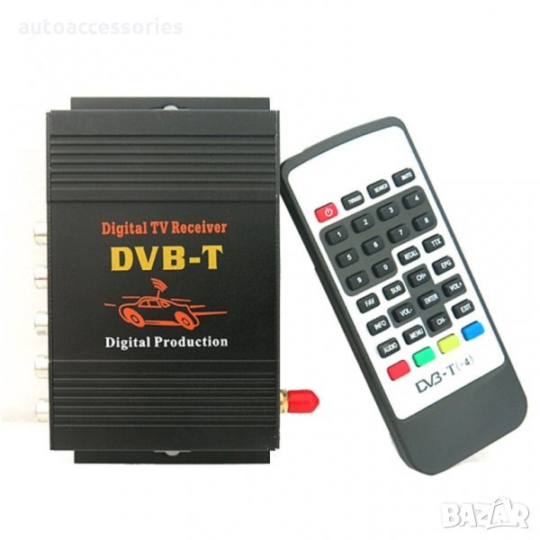 Автомобилен DVB-T Цифров телевизионен тунер приемник BOX MPEG2 MPEG4 AVC / H.264 с USB HDMI слот за , снимка 1