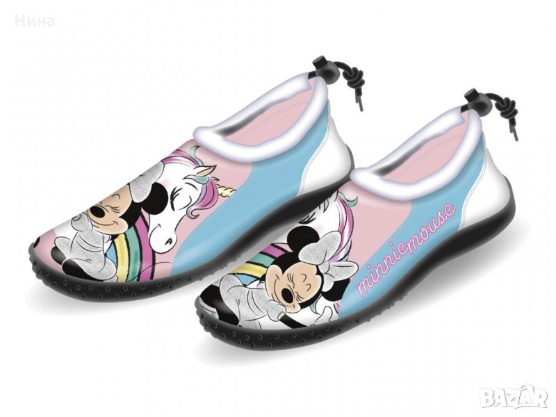 Аква/ Aqua обувки с MINNIE MOUSE , снимка 1