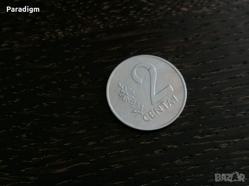 Монета - Литва - 2 цента | 1991г., снимка 1