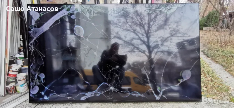 SONY KD-65X85J със счупена матрица ,AC21162-5LF ,1-009-724-11 ,TD-0001 ,DHUR-SY63 ,1-009-471-11, снимка 1