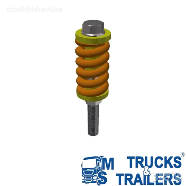 Пружинен болт M18x180 25860100, снимка 1