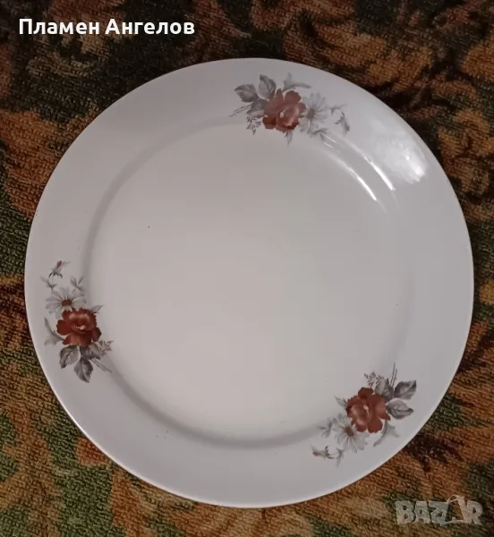 Порцеланово плато, чиния, снимка 1