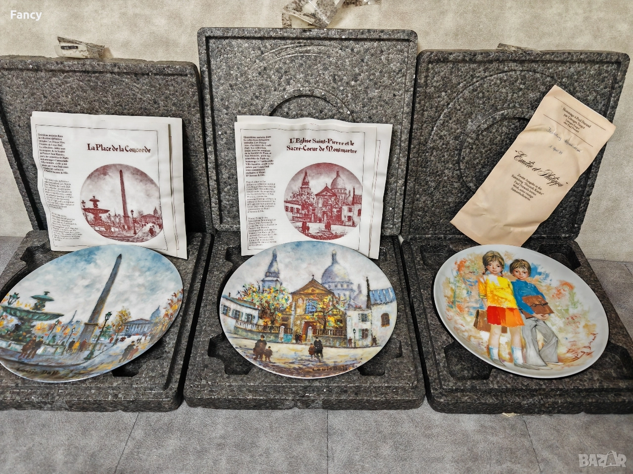 Колекционерски чинии 3 бр, снимка 1