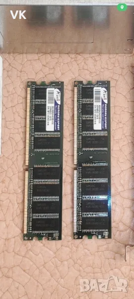 2x 1GB RAM SAMSUNG DDR400 - matched pair!, снимка 1